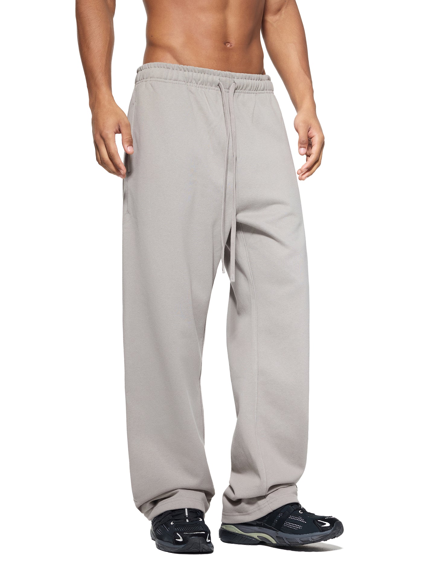 Straight-Leg Sweatpants